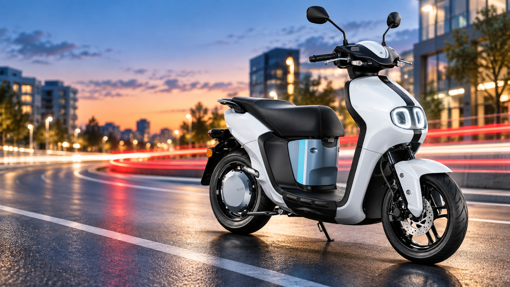 Yamaha Neo's elettrico utilizzato per le guide della patente AM